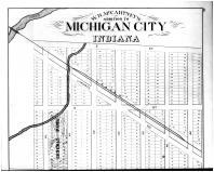 Michigan City - W.B. McCartney Add. - Above, La Porte County 1874